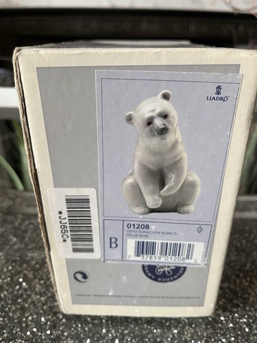 Polar bear lladro figure - polar,