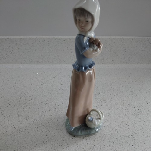 Lladro nao girl figurine - girl,