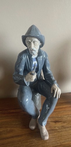 Lladro nao fisherman figurine - nao,