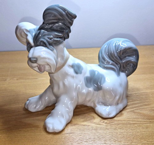 Lladro skye terrier dog - terrier,