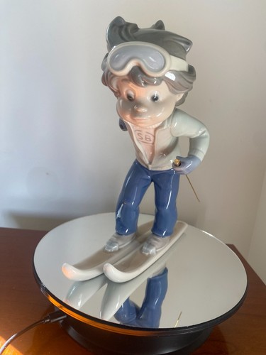 Lladro sport billy - lladro, skier