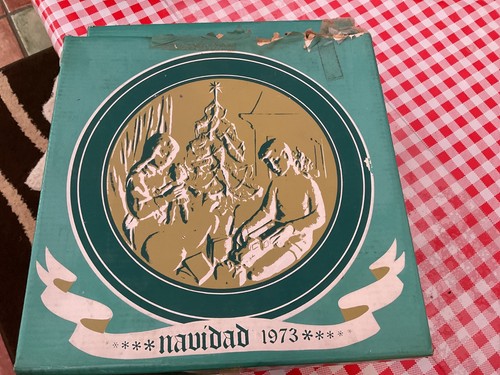 Lladro navidad 1973 porcelain - navidad,