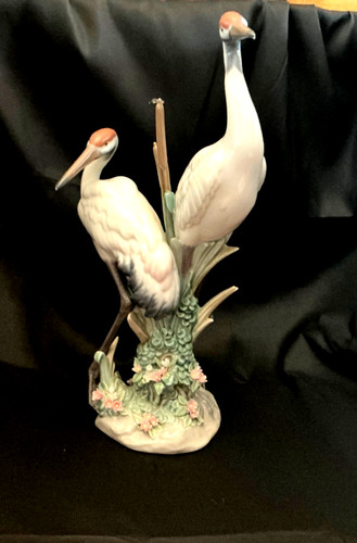 Lladro courting cranes 1611 - cranes,