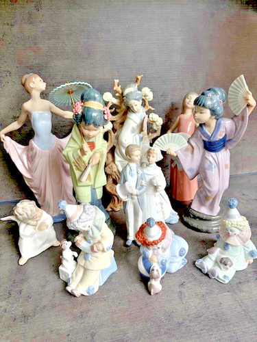Lladro figurines - lladro,