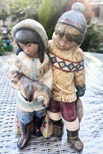 Lladro 2227 arctic allies - "arctic, allies"