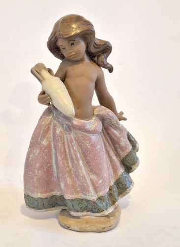 Lladro little peasant - lladro, girl