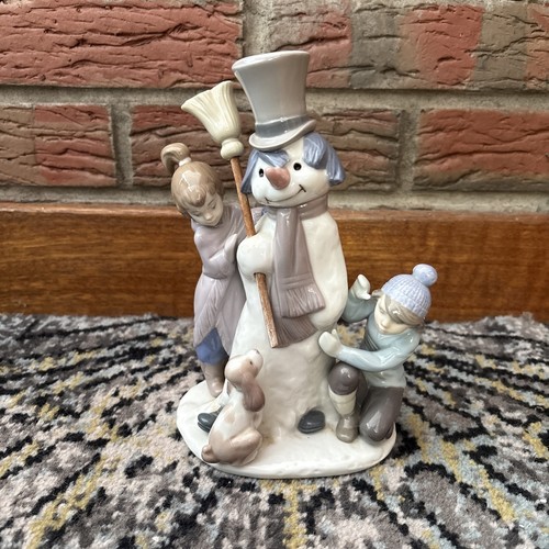 Lladro snowman figurine no - lladro,
