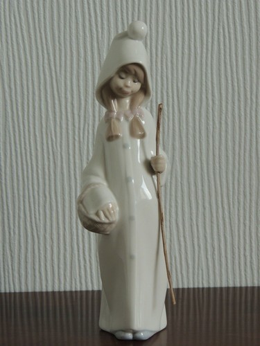 Vintage lladro shepherdess - vintage,