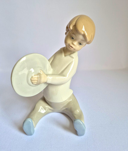 Vintage lladro boy with - vintage,