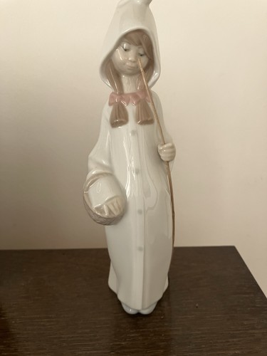 Lladro shepherd girl with - shepherd,