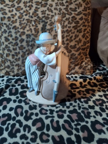 Lladro porcelain musician - porcelain,