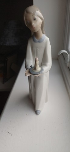 Lladro girl lady - lladro, with