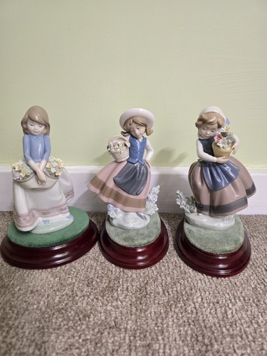Lladro porcelain figurines set - porcelain,