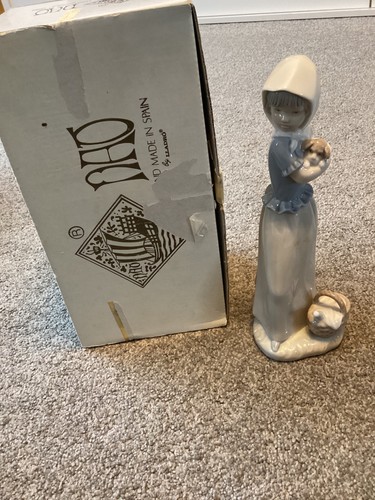 Lladro nao girl figurine - lladro,