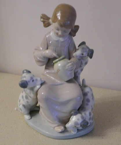 Lladro honey lickers girl - ,