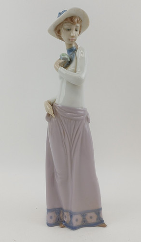 Nao lladro porcelain girl - nao,