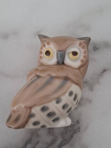 Nao lladro porcelain owl - lladro,