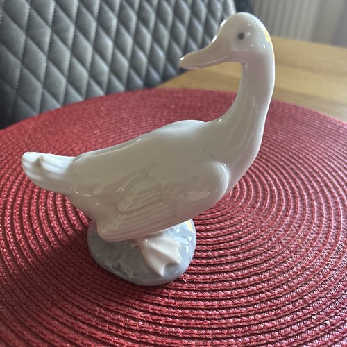 Lladro nao white goose duck - lladro,