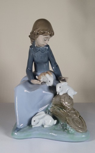 Nao lladro girl with - lladro,