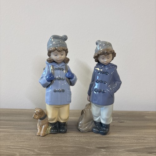 Nao lladro figurines - nao, x2