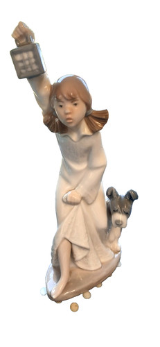 Lladro nao daisa 1989 girl - nao,