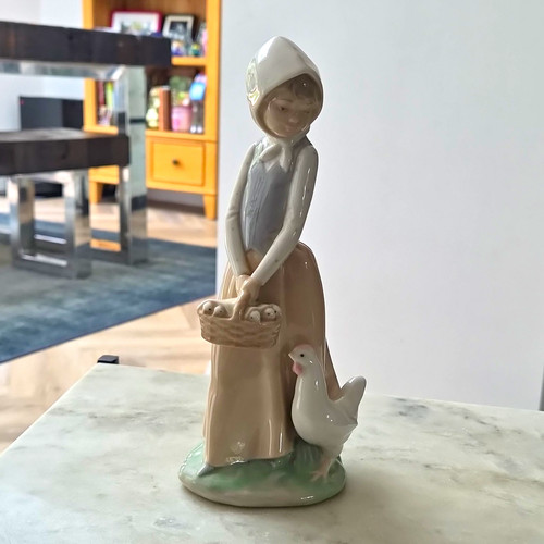 Nao lladro porcelain - by,