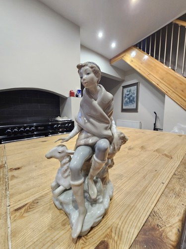 Lladro large little - lladro, shepherd