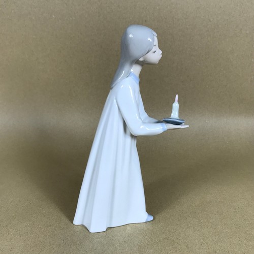 Lladro girl with candle - girl,