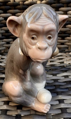 Lladro 5018 painful - 5018, monkey