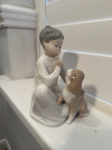 Lladro 4522 shhh - lladro, ‘shhh